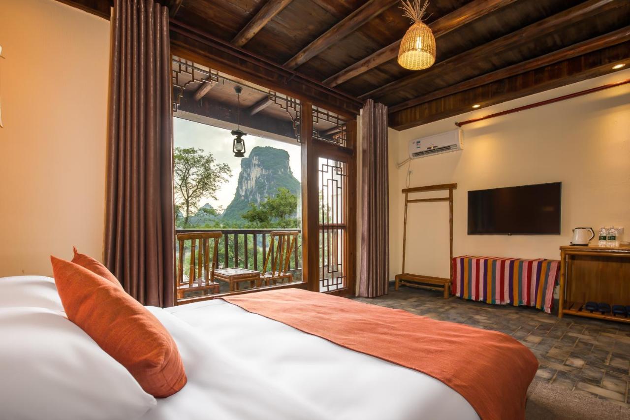 Yangshuo River Lodge Hotel-Free Pick Up From Yangshuo Area Over Three Nights Exterior foto