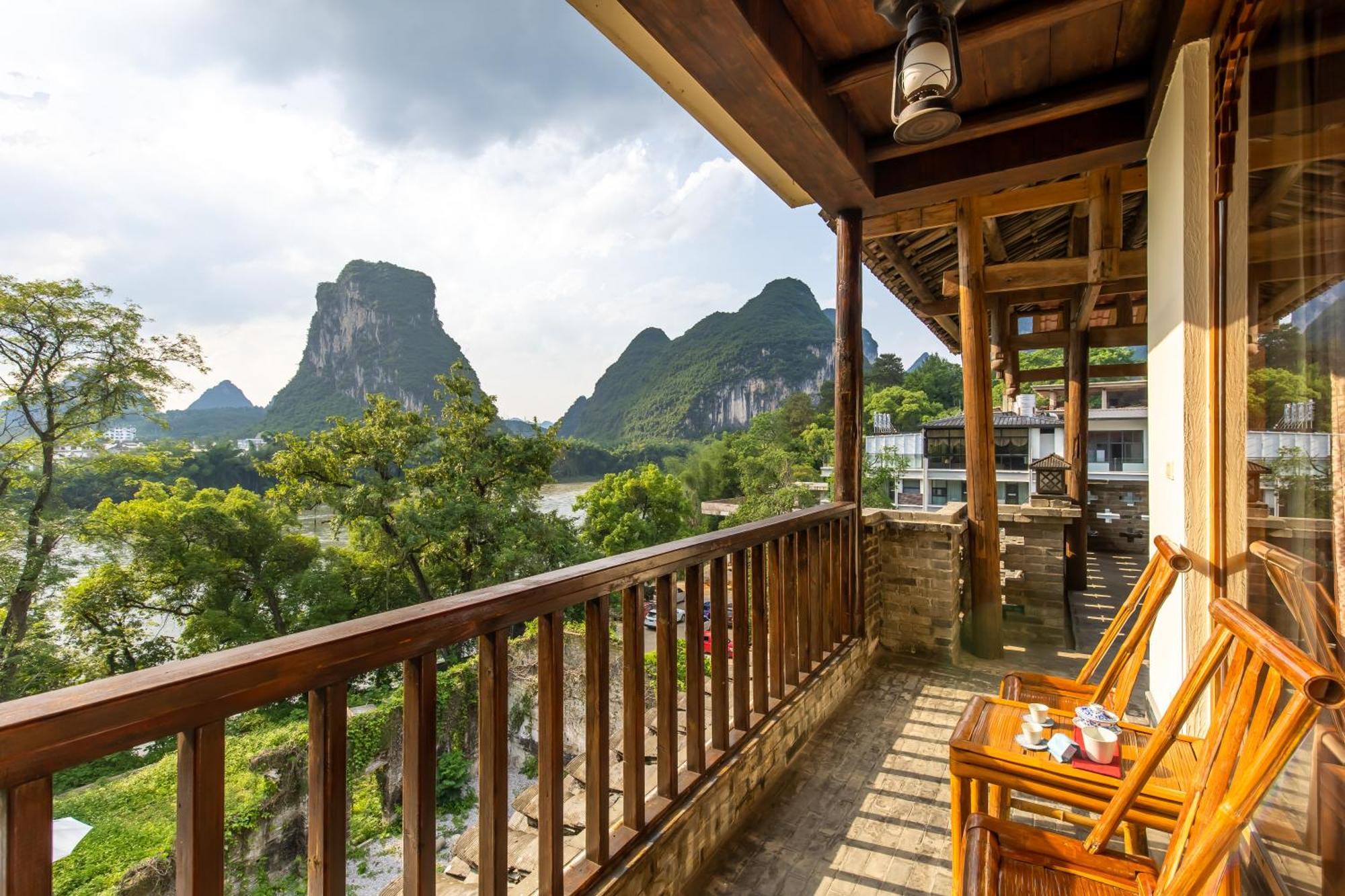 Yangshuo River Lodge Hotel-Free Pick Up From Yangshuo Area Over Three Nights Exterior foto