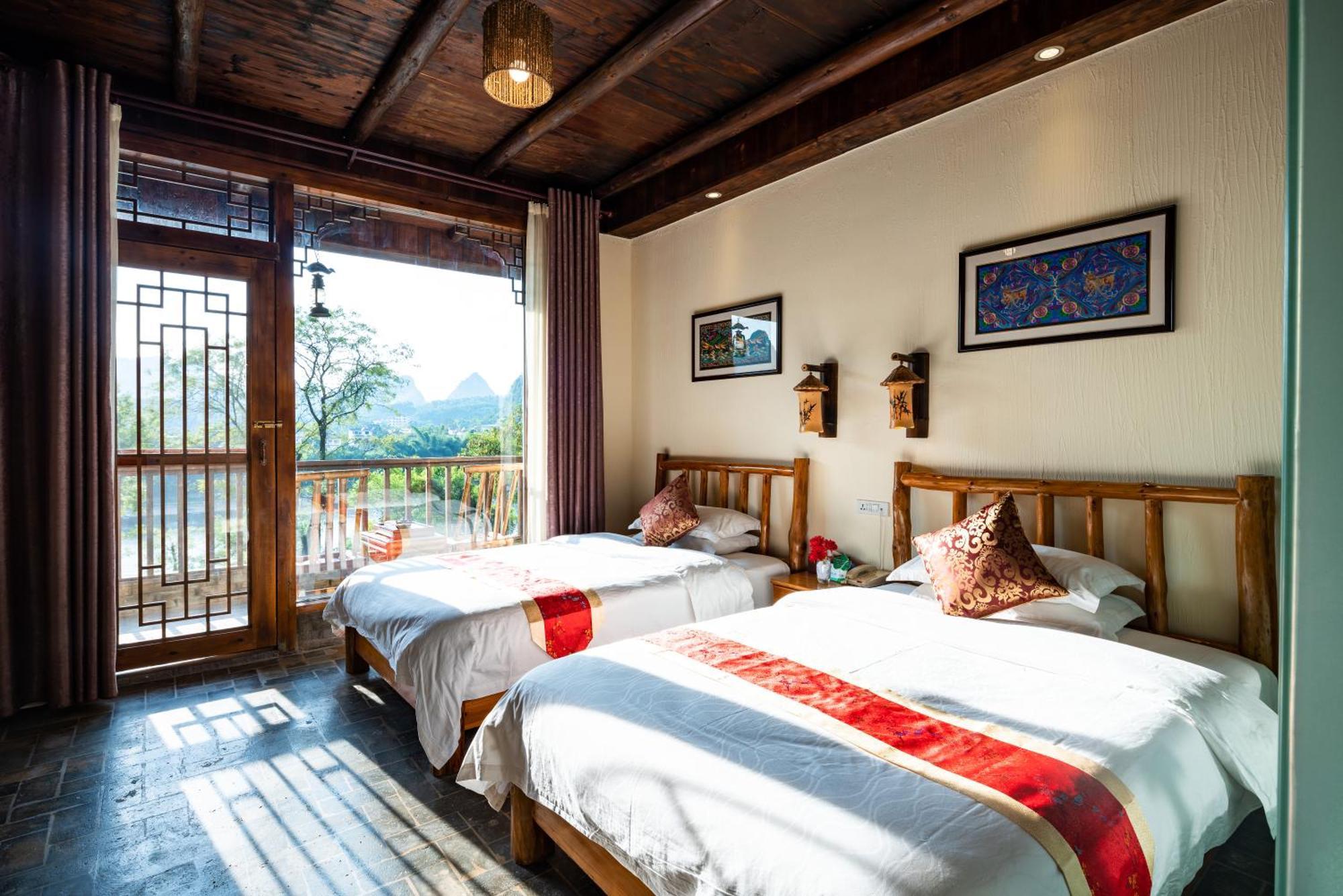 Yangshuo River Lodge Hotel-Free Pick Up From Yangshuo Area Over Three Nights Exterior foto